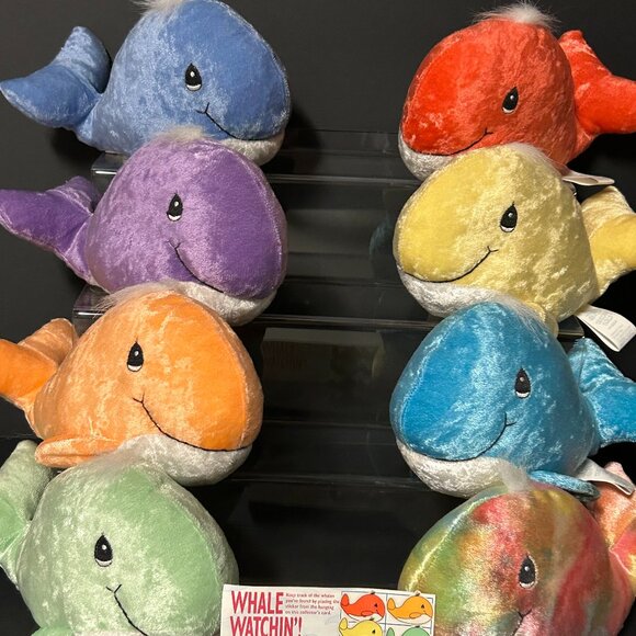 Precious Moments Tender Tails - "Whale Watching" Set of Eight with tags. - Picture 1 of 10